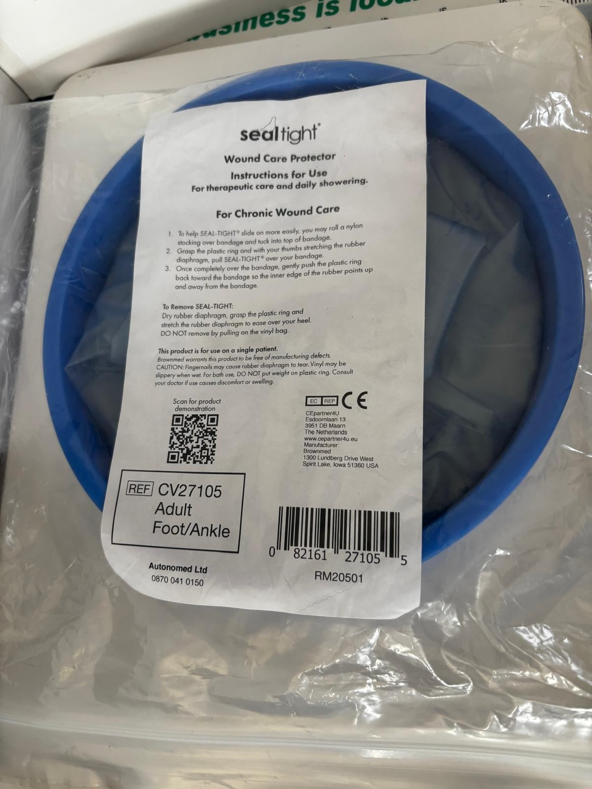 Sealtight Wound Care Protector for Chronic Wound Care Adult Foot/Ankle