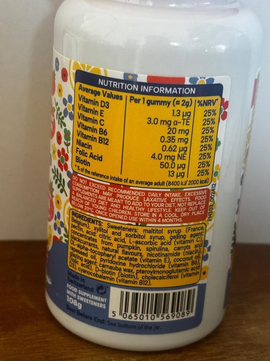 MINADEX Multivitamin Gummies – Pack of 60 – Tasty Daily Support for Kids & Adult