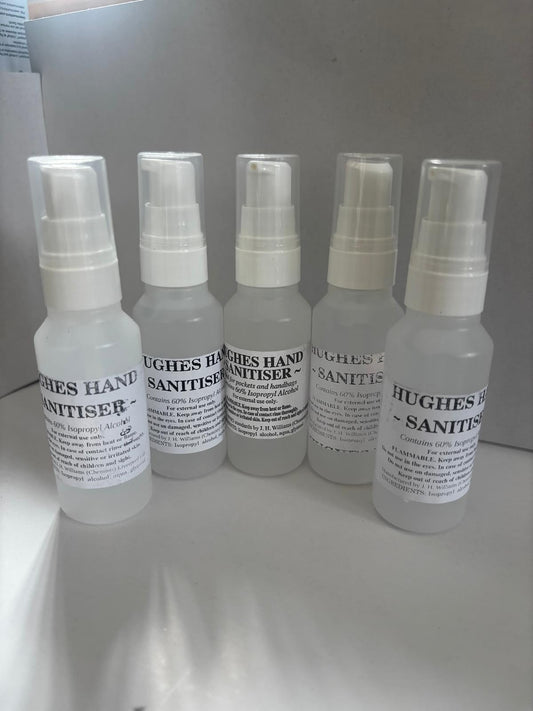 Hand Sanitiser Spray 50ml x 5 Bottles Hand Sanitizer Spray 60% Alcohol