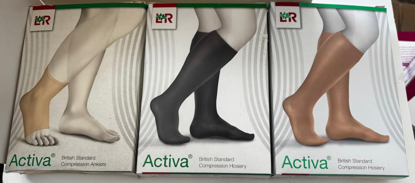 Activa Class 1 /2 Compression Support Stockings choose style, length & colour