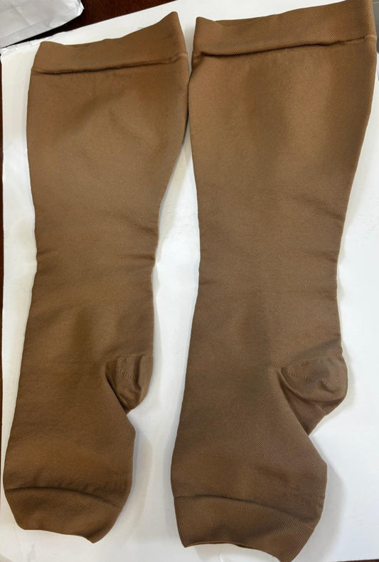 Jobst UlcerCare Bellavar Compression Stockings | Petite Size IV |Pearl |CCL2 |OT