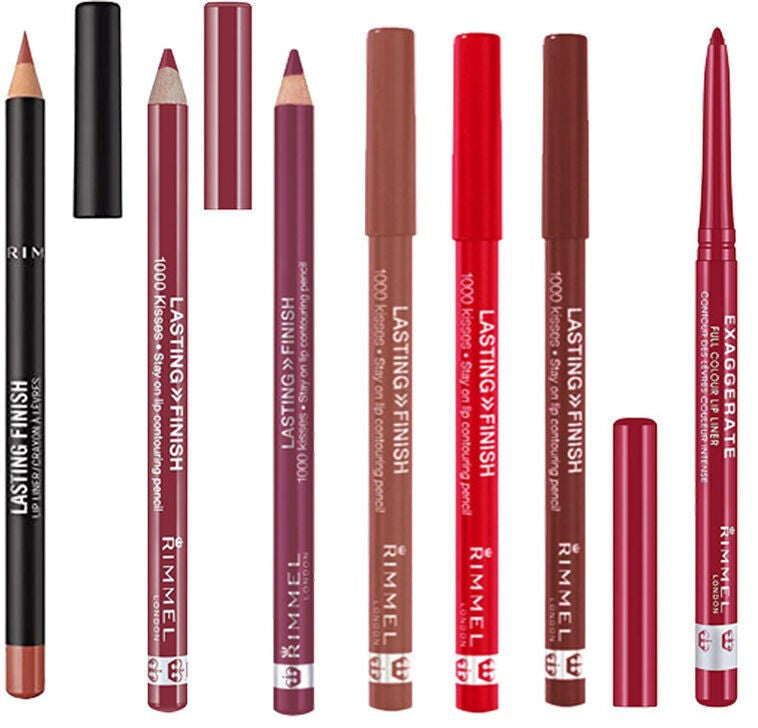 Rimmel Lasting Finish 1000 Kisses Lip Liner Pencil – Choose Shade Long Lasting