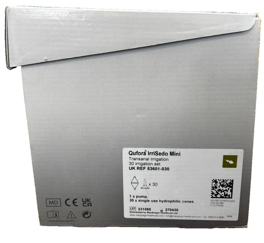 QuFora IrriSedo MiniGo Transanal Irrigation System | 1 Pump + 30 Cones | LOT 231