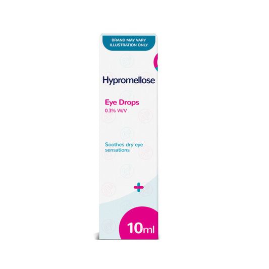Hypromellose 0.3% Eye Drops Brand May Vary   - PACK OF THREE