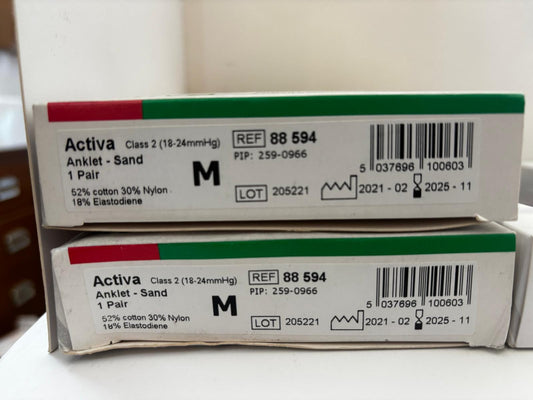 Activa Class 1 /2 Compression Support Stockings choose style, length & colour