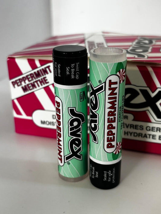 3x Savex Stick Lip Balm (Peppermint) | Rare Japanese Formula | Only UK Seller!