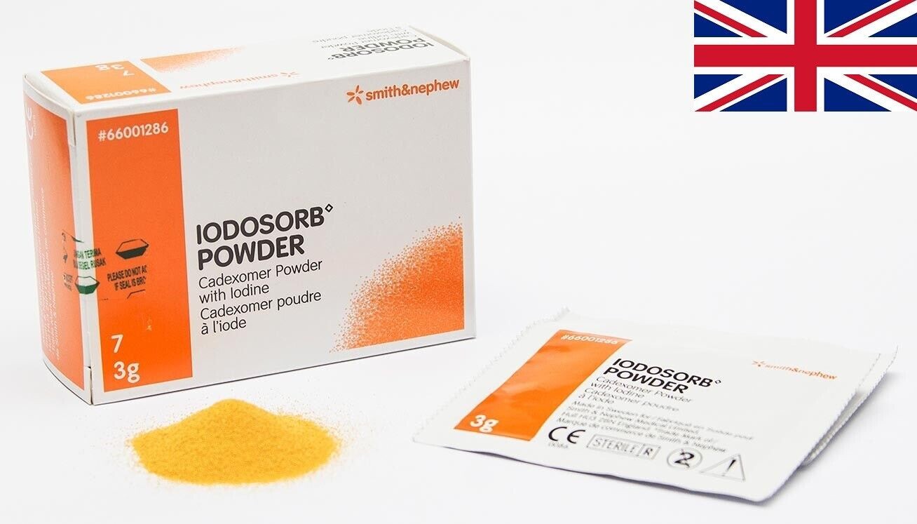 Iodosorb Cadexomer Powder 3g | Select Quantity | Trusted UK Seller