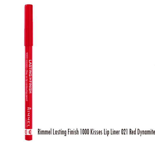 Rimmel Lasting Finish 1000 Kisses Lip Liner Pencil – Choose Shade Long Lasting