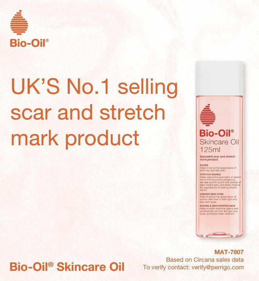 BIO OIL SKINCARE OIL 200ml or 125ml - Scar & Stretch Mark Treatment