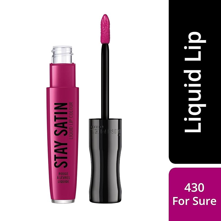 Rimmel Stay Satin Liquid Lip Colour - CHOOSE YOUR SHADE | 5.5ml | Long-Lasting