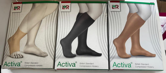 Activa Class 1 /2 Compression Support Stockings choose style, length & colour