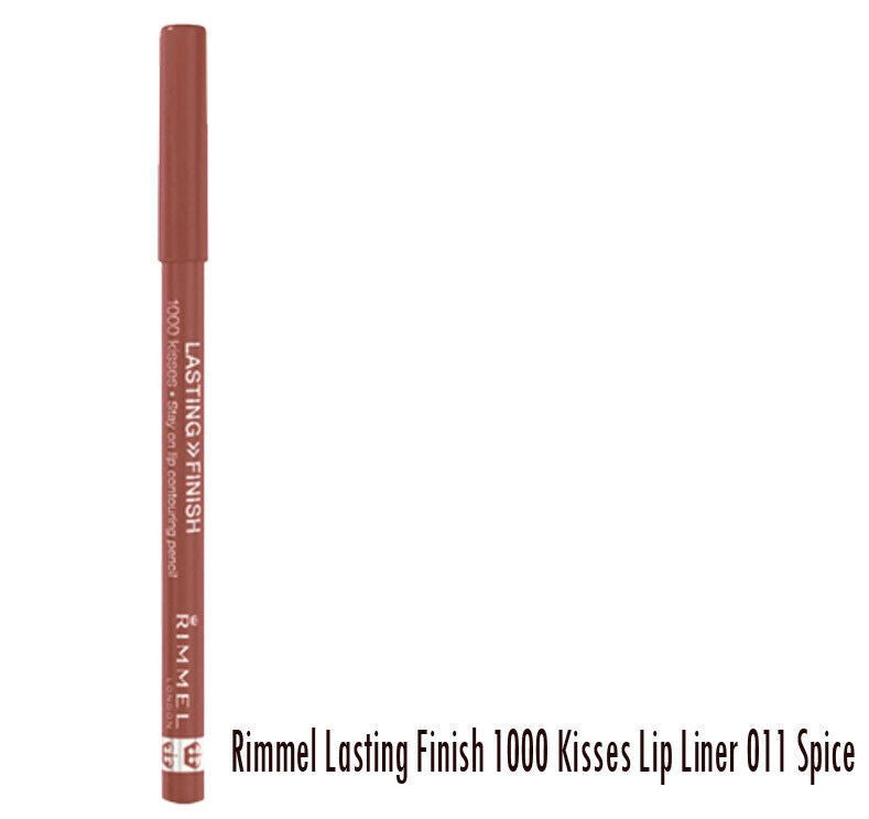 Rimmel Lasting Finish 1000 Kisses Lip Liner Pencil – Choose Shade Long Lasting