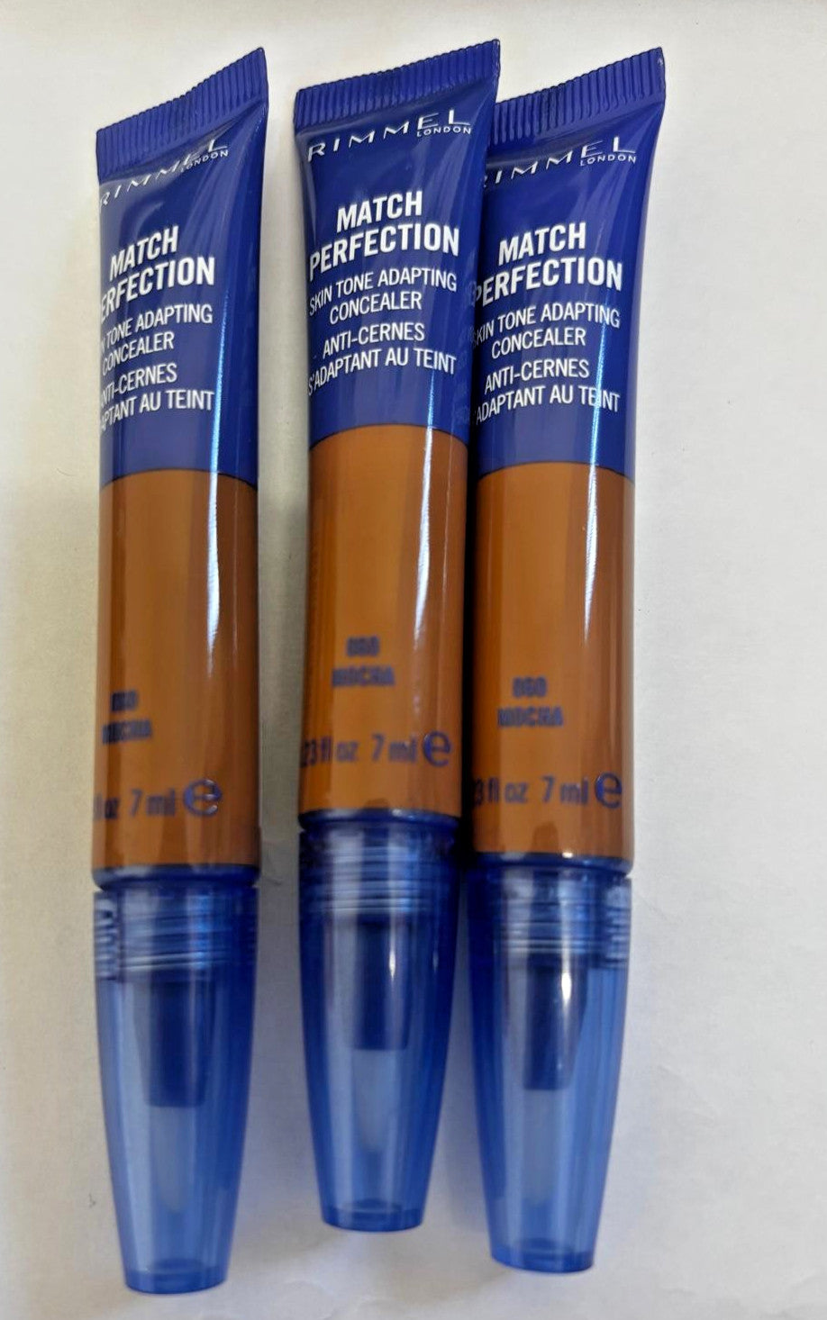 RIMMEL Match Perfection Skin Tone Adapting Concealer 7ml - CHOOSE SHADE - NEW