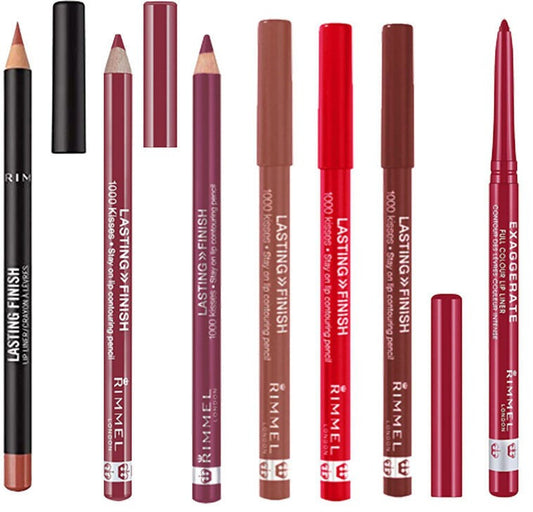 Rimmel Lasting Finish 1000 Kisses Lip Liner Pencil – Choose Shade Long Lasting