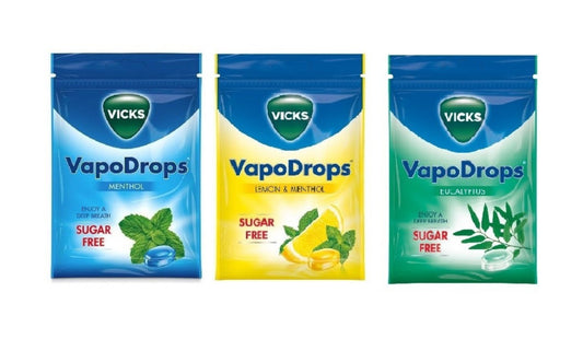 Vicks VapoDrops 72g Cough Drops *Chose Flavour and Quantity*