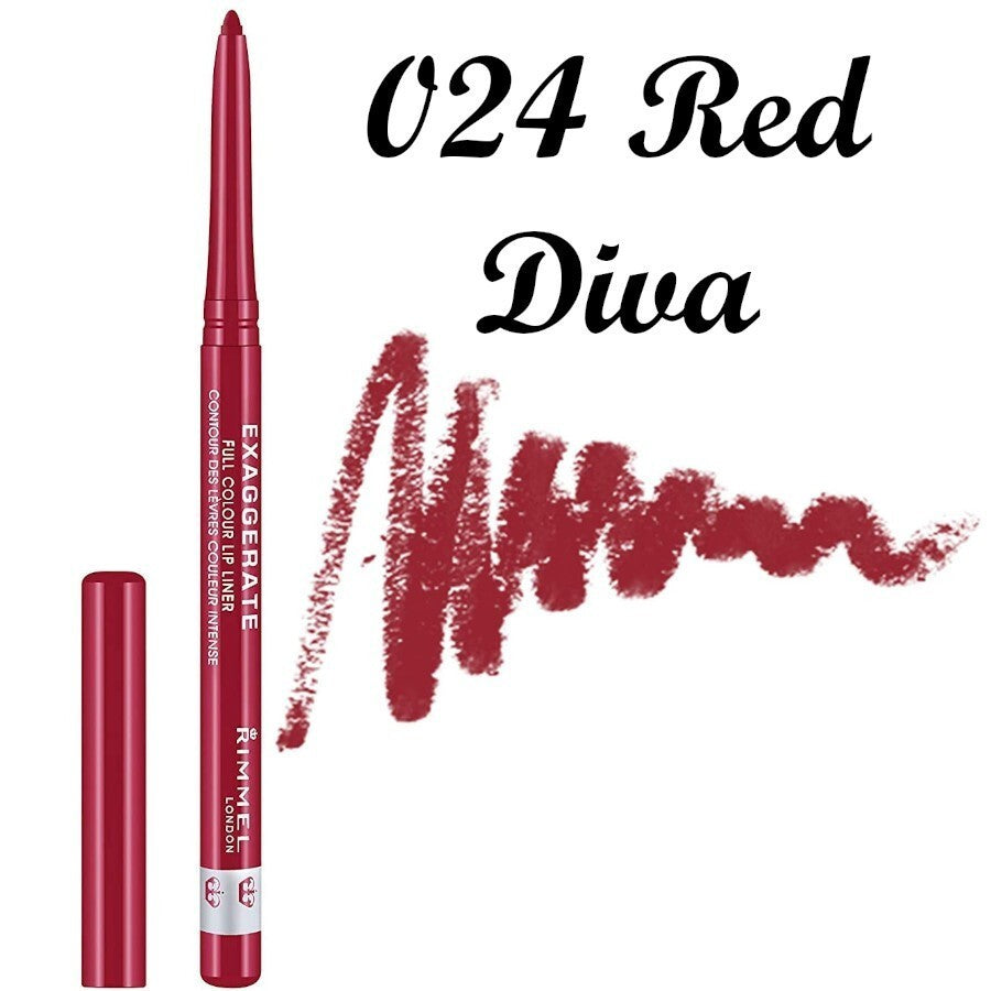 RIMMEL London Exaggerate Full Colour Automatic Lip Liner Definer *018, 024, 063*