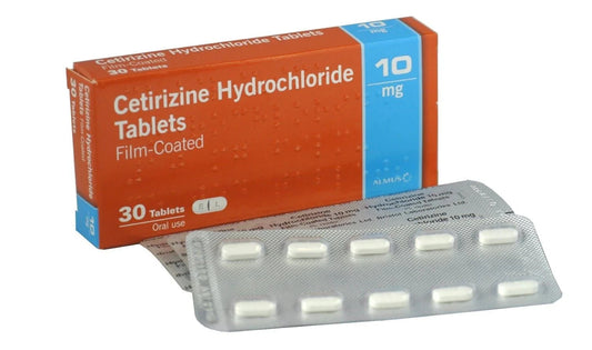 Cetirizine 10mg - *Choose Quantity* Hayfever Relief Brand May Vary