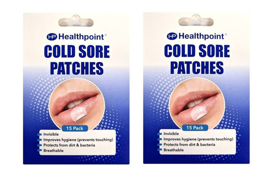 Cold Sore Patches Invisible | Breathable | Protects- 4x 15 Patches