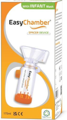 EasyChamber Anti-Static Spacer Device with Infant Mask, Inhaler Chamber