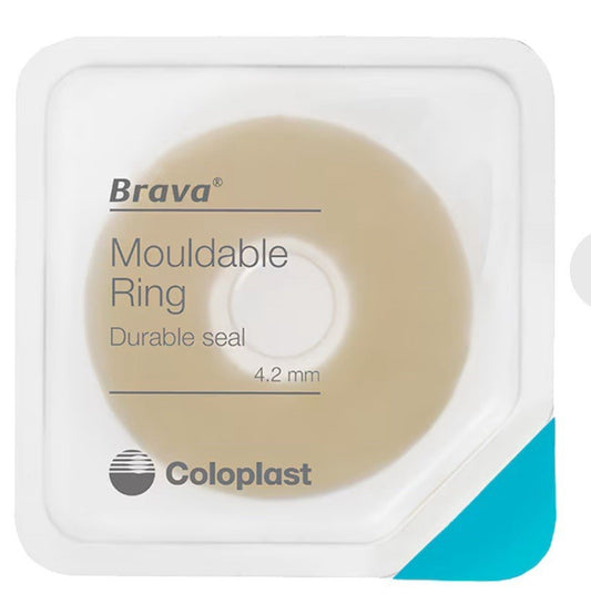 6 x Coloplast Brava Mouldable Rings / Protective Seals 4.2mm – REF 12042