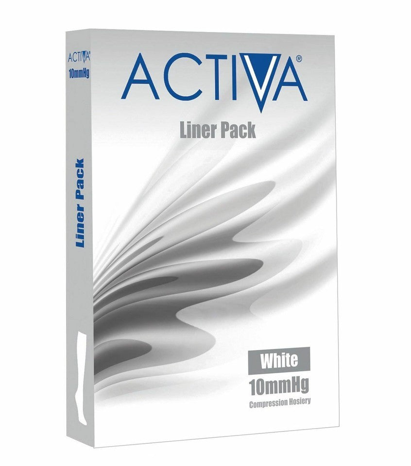 Activa Stocking Liner Pack CT 10mmHg x3 - Choose from size and colour