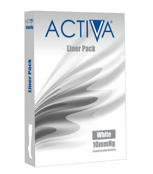 Activa Stocking Liner Pack CT 10mmHg x3 - Choose from size and colour