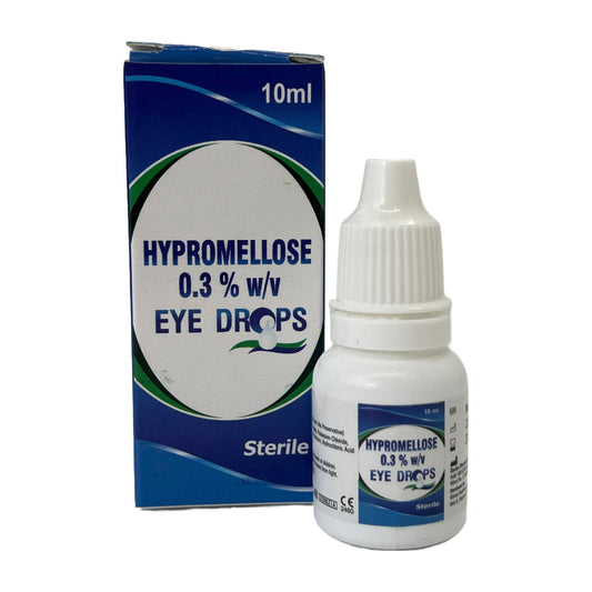 Hypromellose 0.3% Eye Drops Brand May Vary   - PACK OF THREE