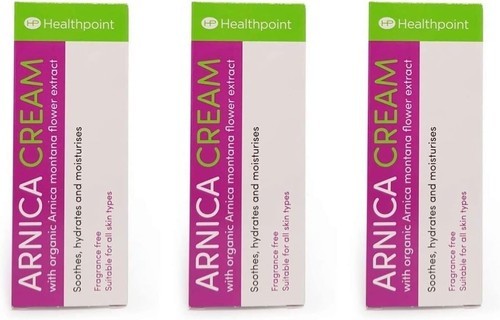 Arnica Cream with Organic Arnica Montana Flower Extract – Triple Pack (3 x 50ml)