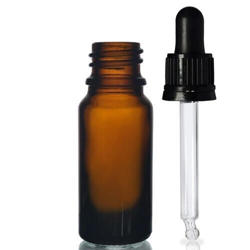 10ml glass dropper bottle with pipettes essential oils tincture *Choose Quantity