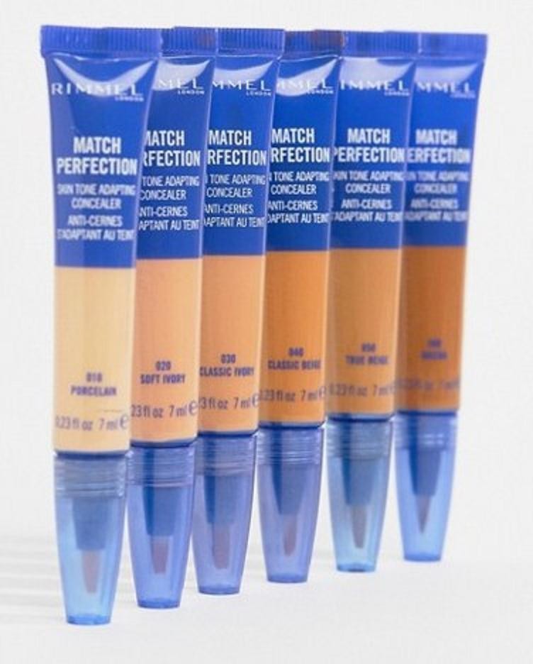 RIMMEL Match Perfection Skin Tone Adapting Concealer 7ml - CHOOSE SHADE - NEW