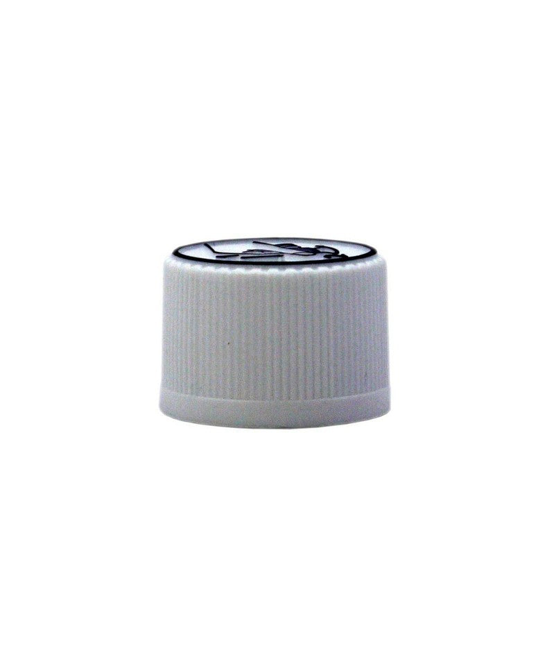 White Child Resistant Safety Cap  Suit 28mm Plastic Bottle Neck  100 Pack