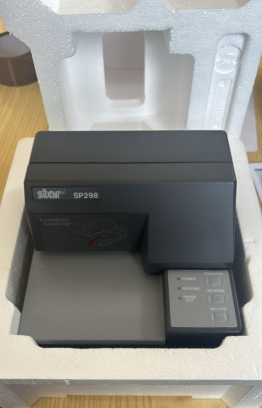 Star SP298MC Slip Parallel Impact Receipt Printer 39309311 NEW with power supply