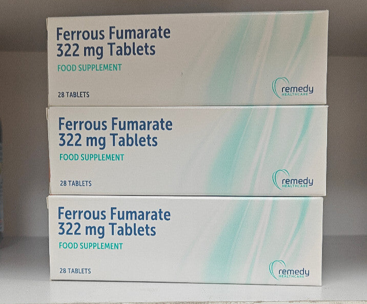 Ferrous Fumarate 322mg Tablets 28 x 3