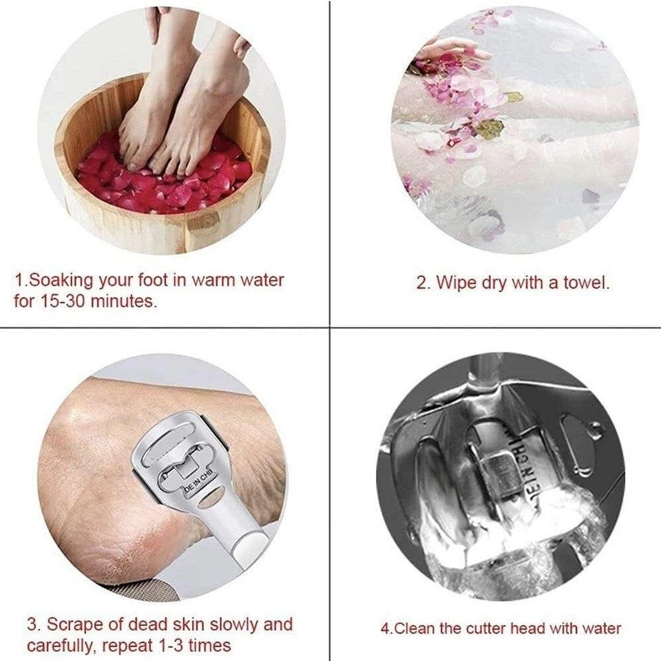 Ever Ready Corn & Callus Plane – Hard Skin Remover Tool | Smooth Feet Fast